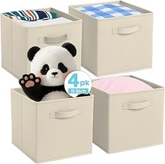 Opciones de almacenamiento para la habitación infantil sin cubos