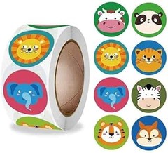 ¿Por qué utilizar pegatinas de animales en actividades para niños?