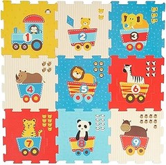 Guía para limpiar y mantener alfombras puzzle para niños