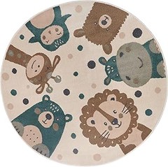 Guía para limpiar y cuidar alfombras redondas infantiles