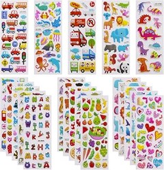 Ideas creativas para usar pegatinas y fomentar la imaginación de los niños