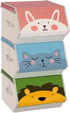 Cajas apilables infantiles