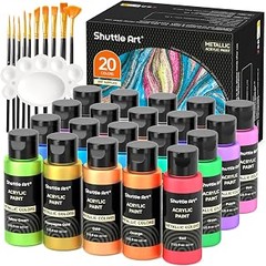 Cómo elegir las mejores pinturas metalizadas para manualidades
