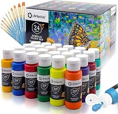 Proyectos creativos con pinturas acrílicas escolares para fomentar la imaginación