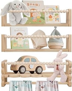 Inspírate: Decoración con Estanterías de Pared para Niños