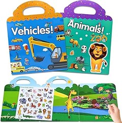 Las mejores pegatinas reutilizables para estimular la creatividad en niños