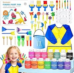 Comparativa de las mejores pinturas de dedos para niños pequeños