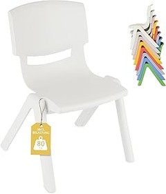 Sillas infantiles apilables ideales para espacios reducidos
