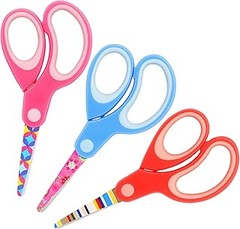 Tijeras para zurdos infantiles