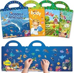 Reseñas de los libros de pegatinas más populares para niños