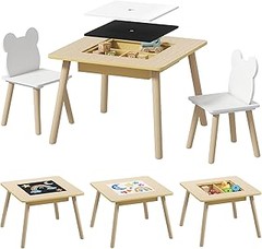 Comparativa de Precios de Mesas con Tablero Reversible Infantiles