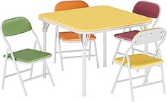 Conjuntos de mesa y cuatro sillas infantiles