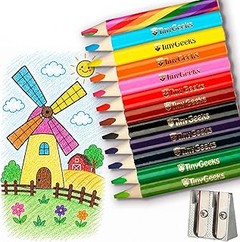 Lápices acuarelables infantiles