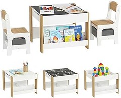 Mesas de madera infantiles