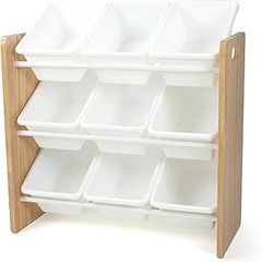 Descubre los diferentes tipos de organizadores de juguetes de madera