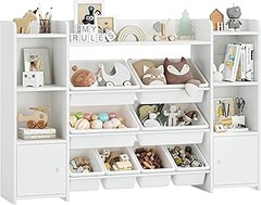 Descubre los diferentes tipos de organizadores de juguetes Montessori