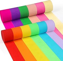 Descubre los diferentes tipos de papel crepé y sus características