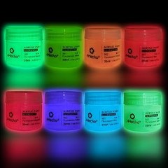 Descubre los diferentes tipos de pinturas fluorescentes para niños