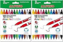 Descubre los tipos de rotuladores de doble punta para niños