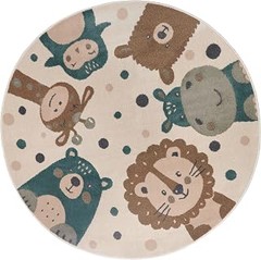 Descubre las ventajas de las alfombras redondas infantiles