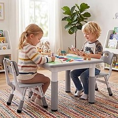 Pros y contras de las mesas de plástico para niños