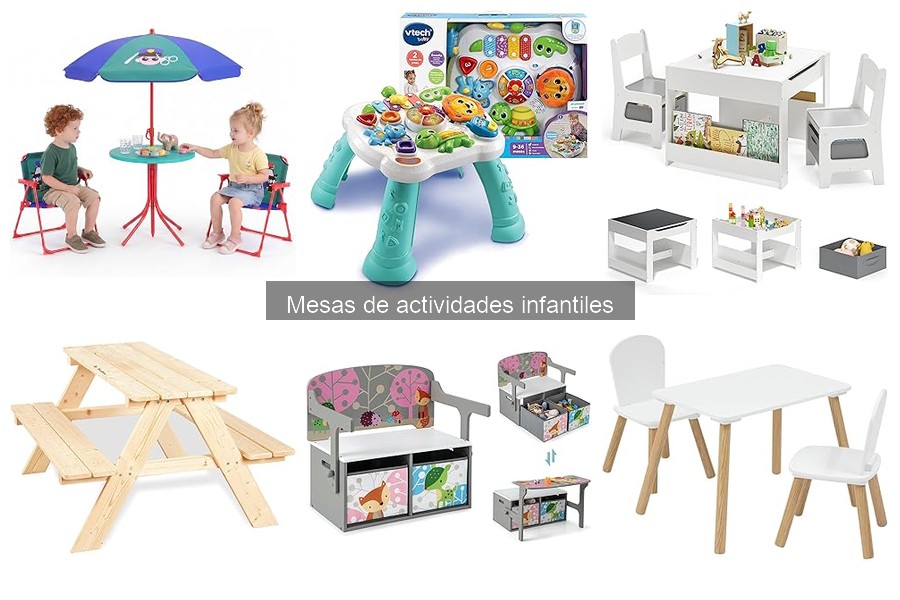 10 Ideas Creativas de Actividades para Mesas de Actividades Infantiles