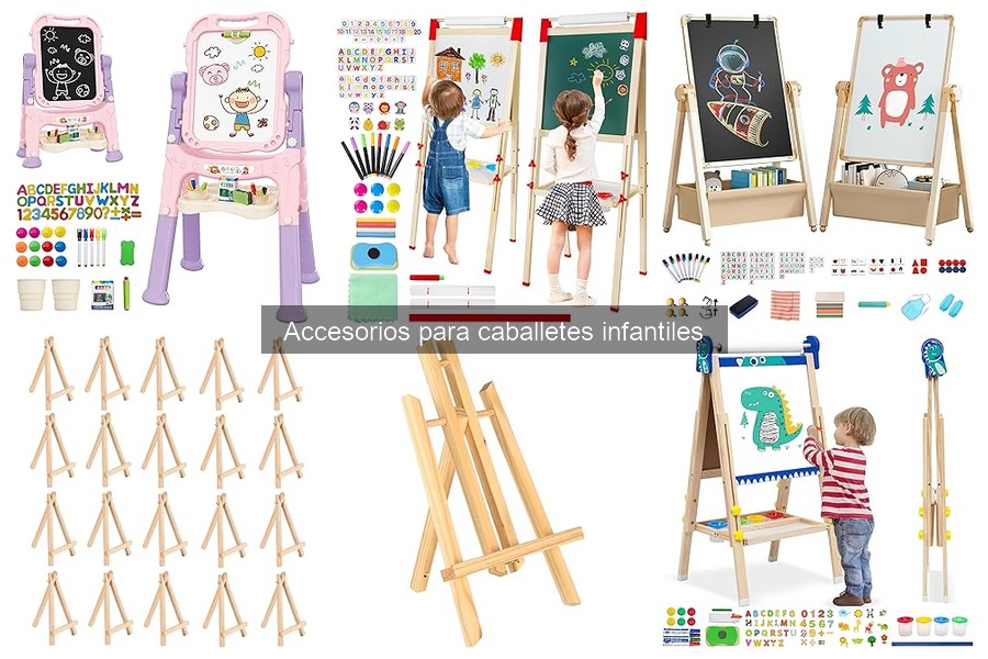 Accesorios para caballetes infantiles: ¿Dónde comprarlos baratos?