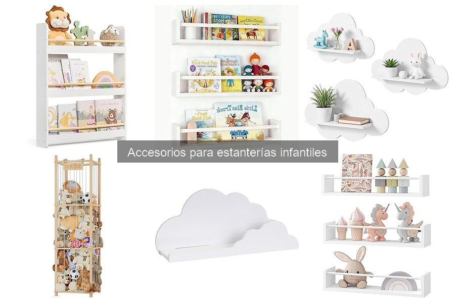 Accesorios Sostenibles para Estanterías Infantiles