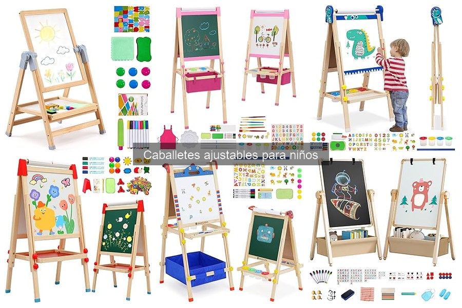 Actividades Creativas con Caballetes Ajustables para Niños