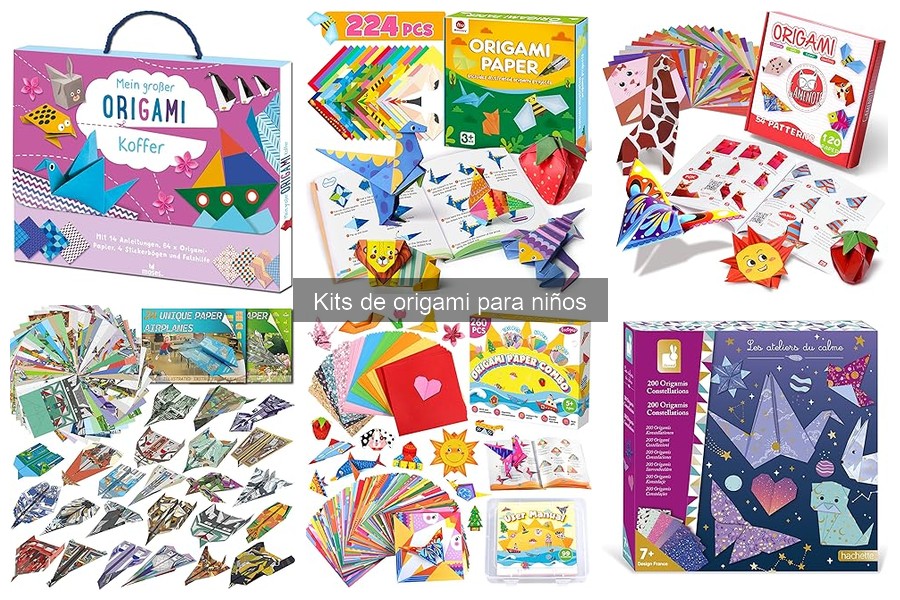 Actividades Creativas con Kits de Origami para Niños
