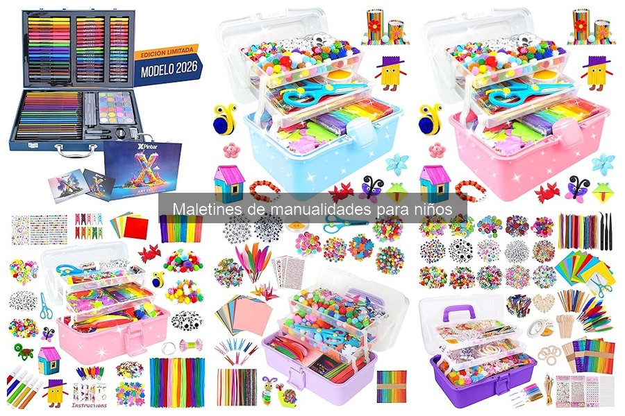 Actividades Creativas con Maletines de Manualidades para Niños