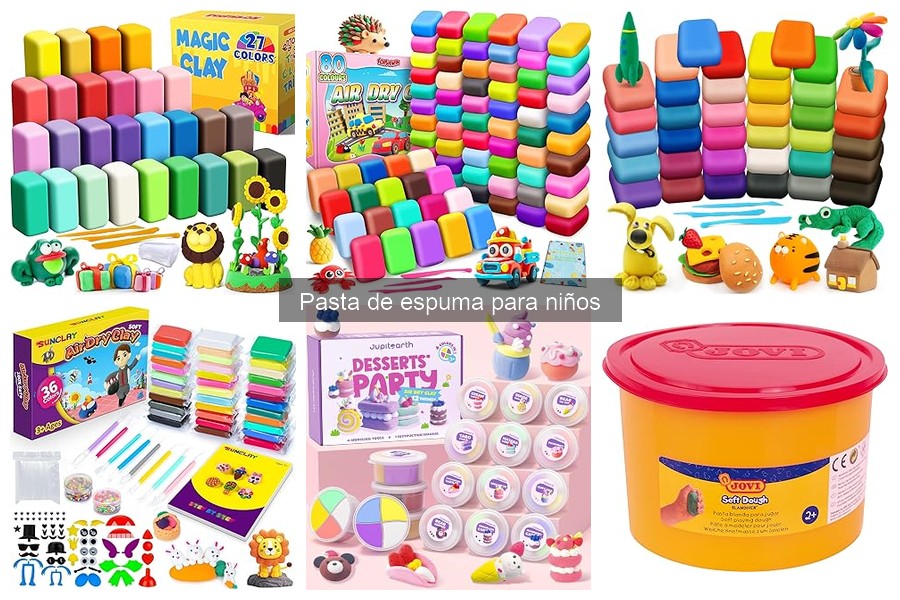 Actividades Creativas con Pasta de Espuma para Niños
