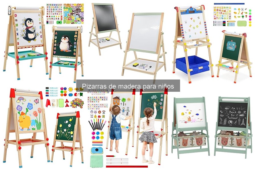 Actividades creativas con pizarras de madera para niños