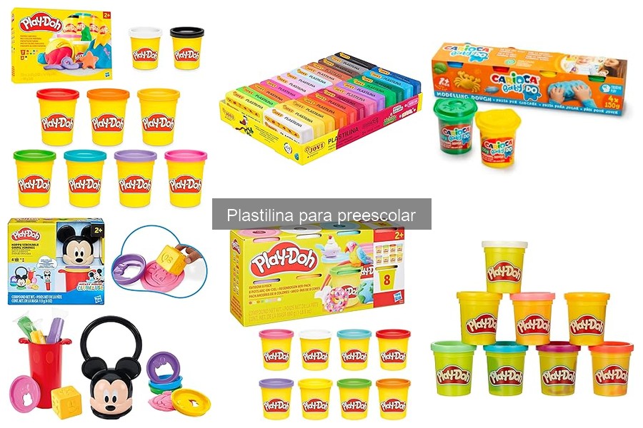 Actividades creativas con plastilina para preescolares