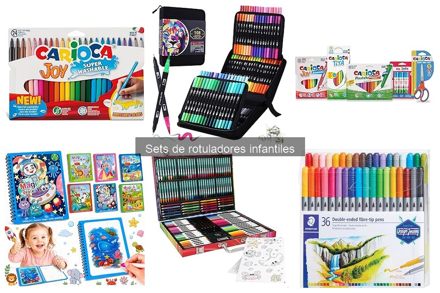 Actividades creativas con rotuladores infantiles para niños