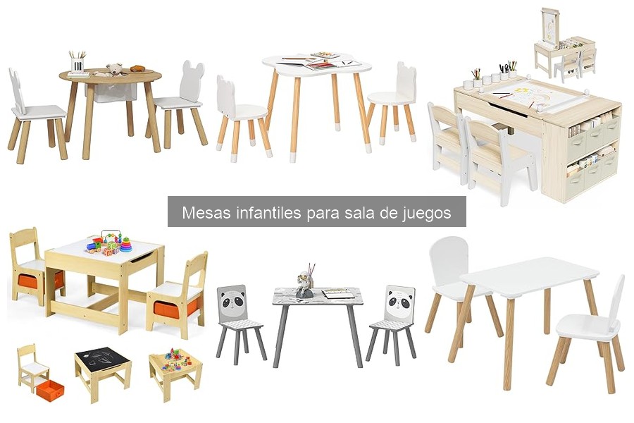 Actividades creativas para hacer en mesas infantiles