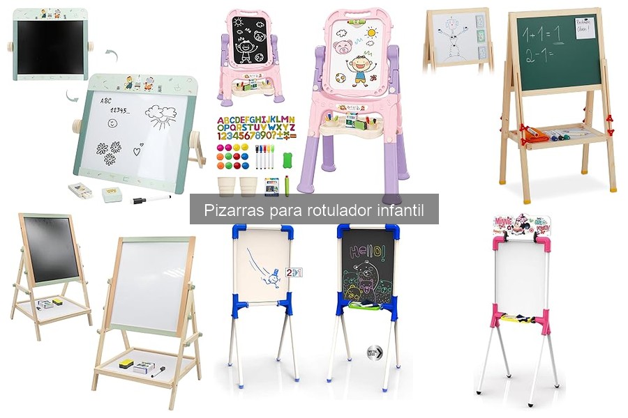 Actividades educativas con pizarras para rotulador infantil