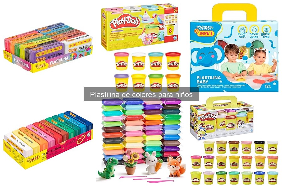 Actividades sensoriales con plastilina para niños