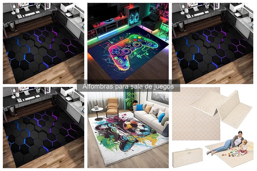 Alfombras para sala de juegos vs. comunes: ¡descubre las diferencias!