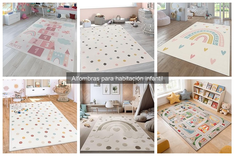 Alternativas a alfombras tradicionales para habitaciones infantiles