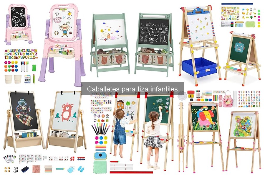 Alternativas a Caballetes para Tiza Infantiles: Mejores Opciones