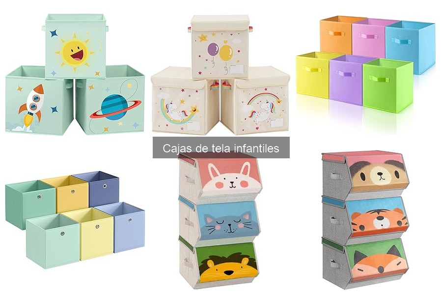 Alternativas a cajas de tela para organizar juguetes infantiles
