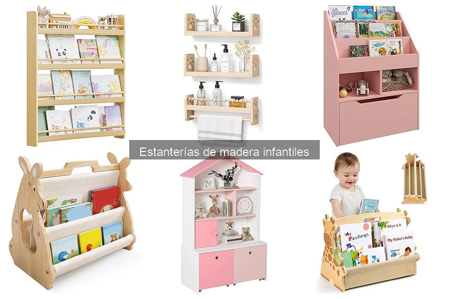 Alternativas a Estanterías de Madera para Habitaciones Infantiles