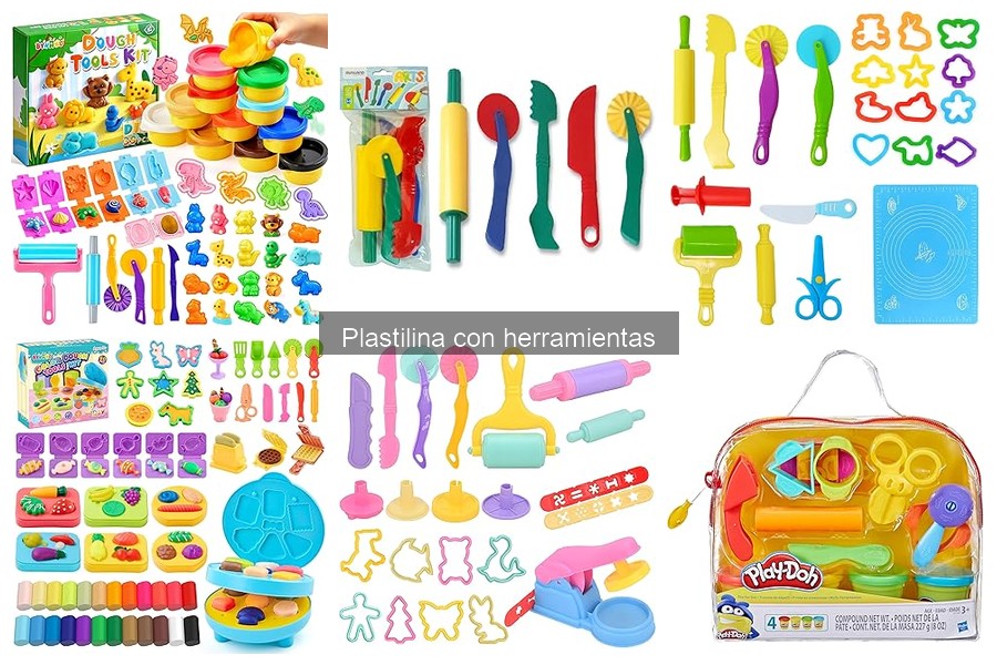 Alternativas a la plastilina con herramientas para manualidades