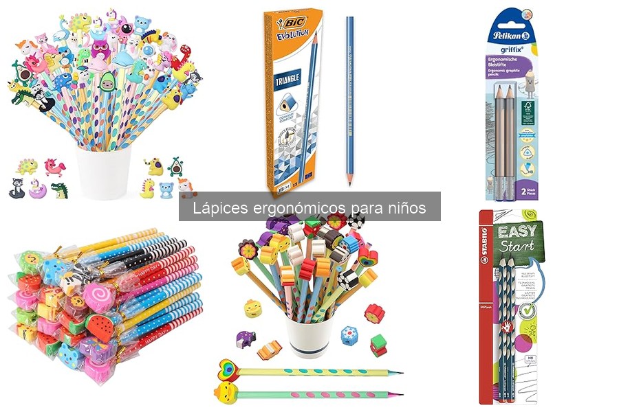 Alternativas a Lápices Ergonómicos para Niños