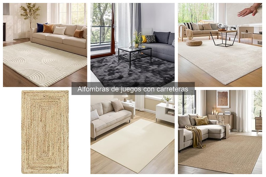Alternativas a las alfombras de juegos con carreteras