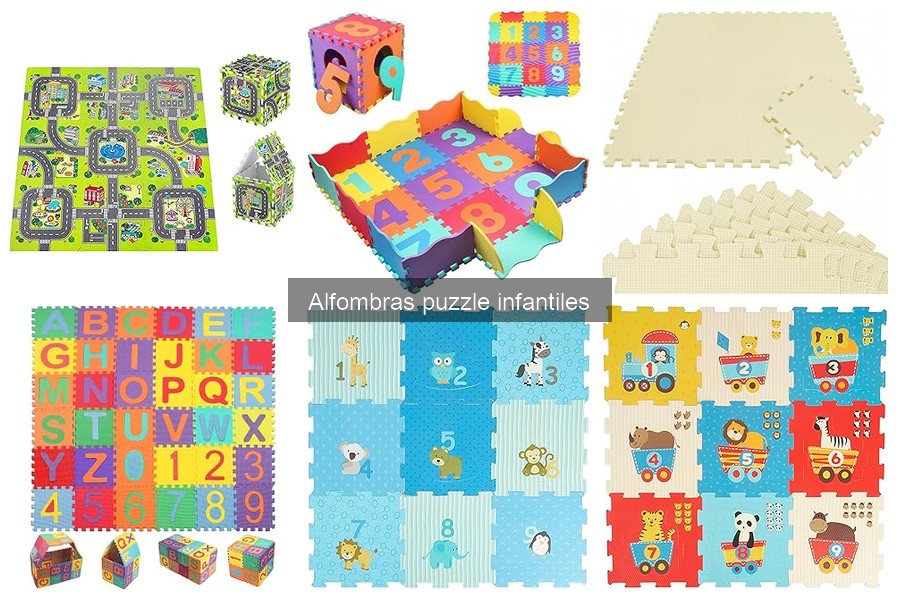 Alternativas a las Alfombras Puzzle para el Juego Infantil