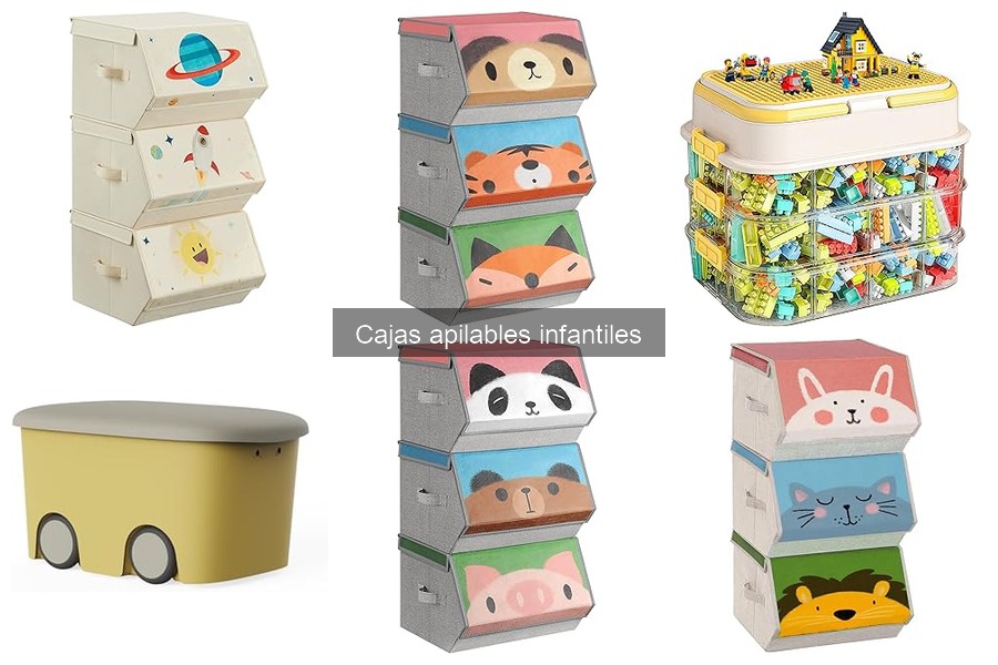 Alternativas a las Cajas Apilables para Organizar Juguetes