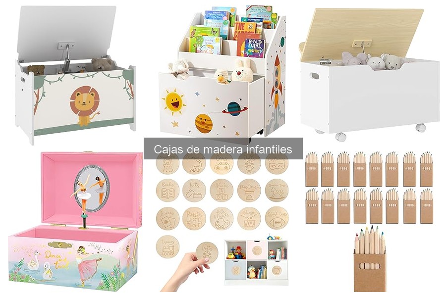 Alternativas a las cajas de madera infantiles: mejores opciones