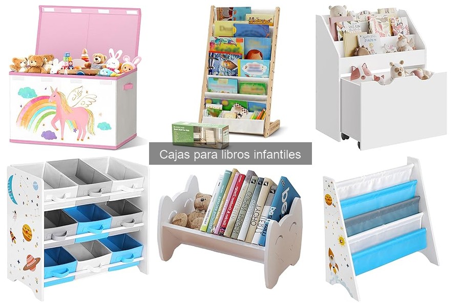 Alternativas a las cajas para libros infantiles: ¡Descubre opciones!